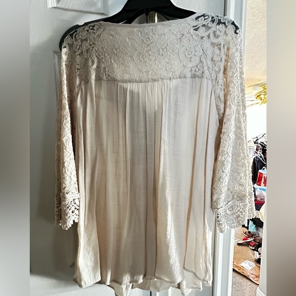 Dress barn brand Westport 1XL cream tunic - Picture 5 of 7